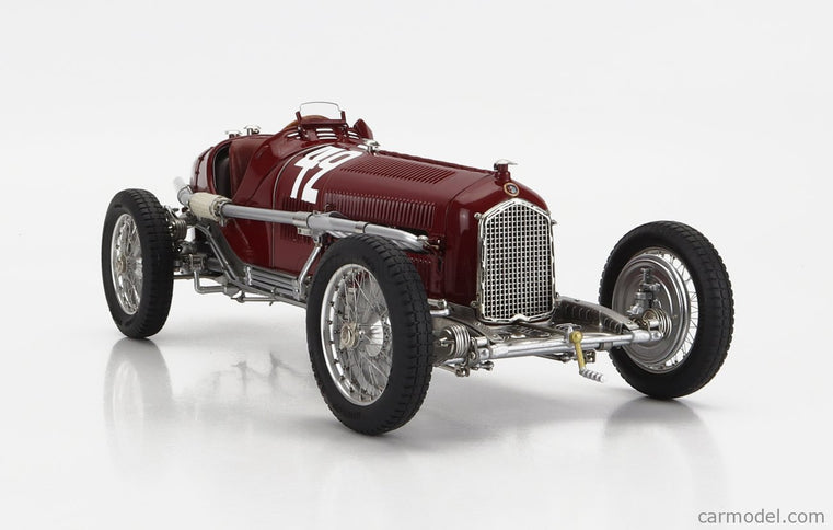 ALFA ROMEO F1 P3 N°42 Víťaz Marseille GP 1933 Chiron 1:18 CMC červená