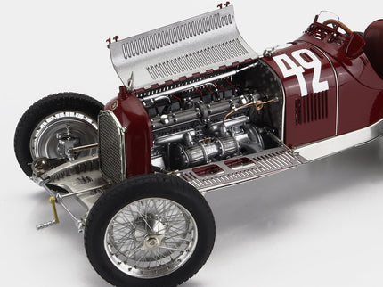 ALFA ROMEO F1 P3 N°42 Víťaz Marseille GP 1933 Chiron 1:18 CMC červená