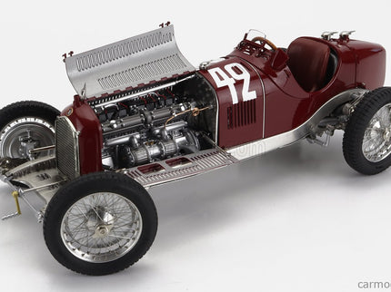 ALFA ROMEO F1 P3 N°42 Víťaz Marseille GP 1933 Chiron 1:18 CMC červená