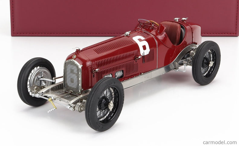 ALFA ROMEO F1 P3 N°6 Víťaz Monza GP 1932 R.Caracciola 1:18 CMC červená