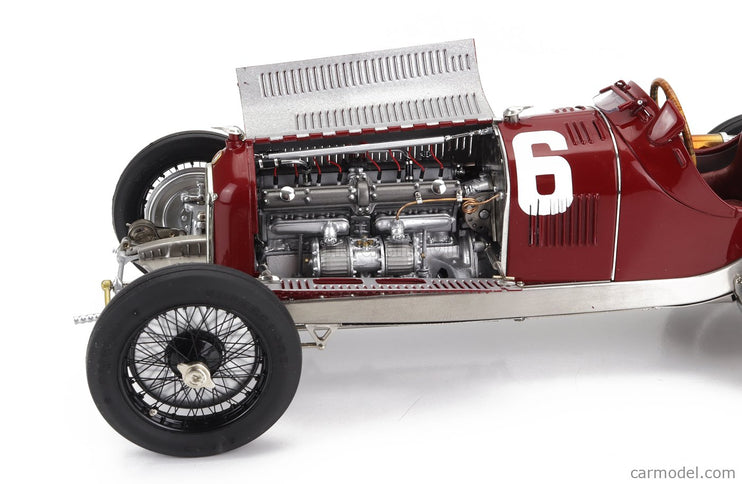 ALFA ROMEO F1 P3 N°6 Víťaz Monza GP 1932 R.Caracciola 1:18 CMC červená