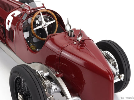 ALFA ROMEO F1 P3 N°6 Víťaz Monza GP 1932 R.Caracciola 1:18 CMC červená