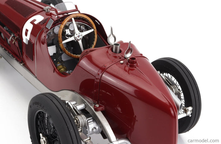 ALFA ROMEO F1 P3 N°6 Víťaz Monza GP 1932 R.Caracciola 1:18 CMC červená