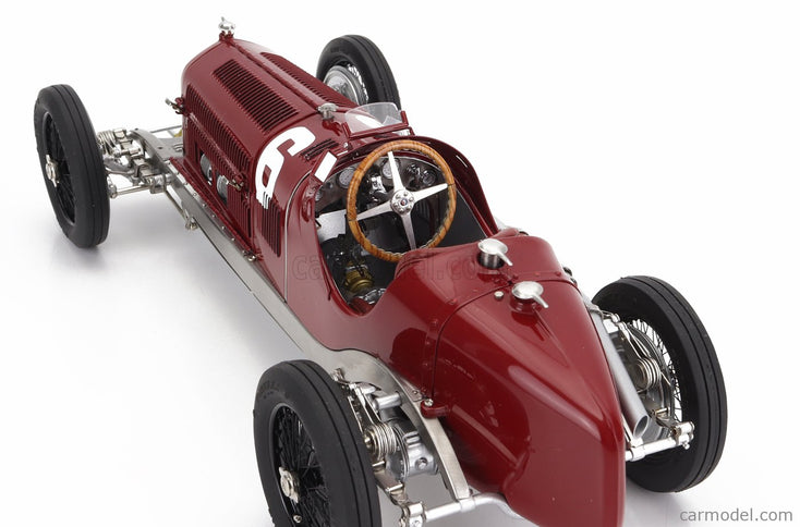 ALFA ROMEO F1 P3 N°6 Víťaz Monza GP 1932 R.Caracciola 1:18 CMC červená