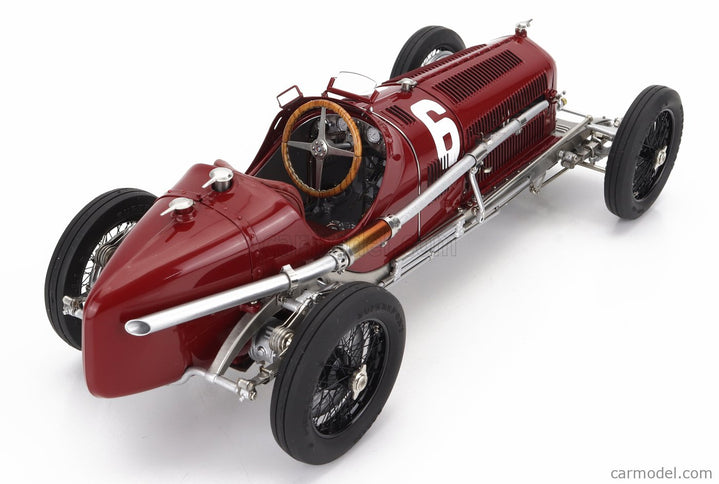 ALFA ROMEO F1 P3 N°6 Víťaz Monza GP 1932 R.Caracciola 1:18 CMC červená