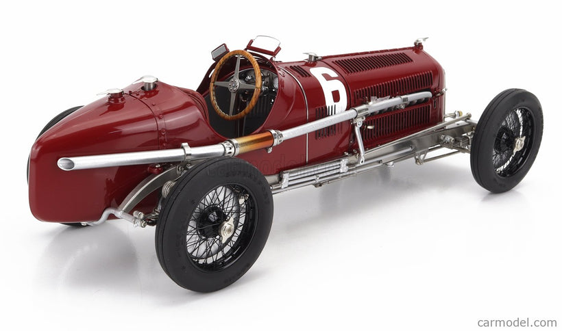 ALFA ROMEO F1 P3 N°6 Víťaz Monza GP 1932 R.Caracciola 1:18 CMC červená