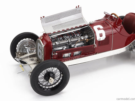 ALFA ROMEO F1 P3 N°6 Víťaz Monza GP 1932 R.Caracciola 1:18 CMC červená