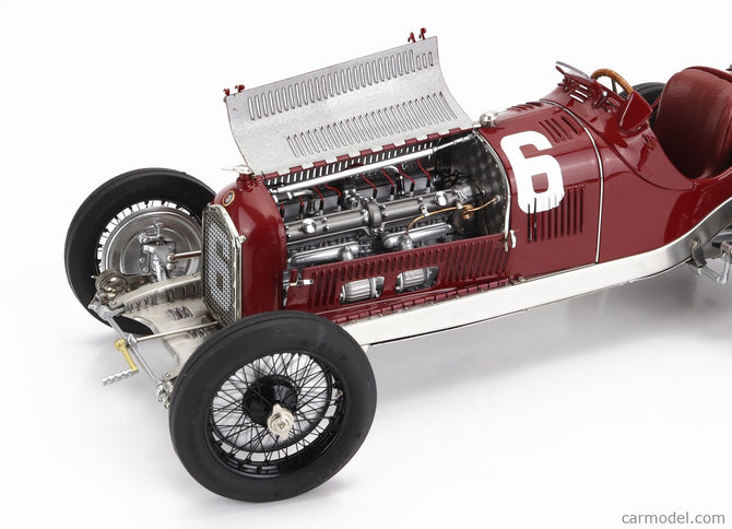 ALFA ROMEO F1 P3 N°6 Víťaz Monza GP 1932 R.Caracciola 1:18 CMC červená