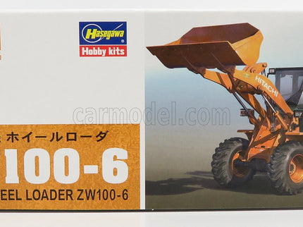 Hitachi Fiat ZW100-6 Ruspa Gommata Tractor - Scraper 1:35 Hasegawa /