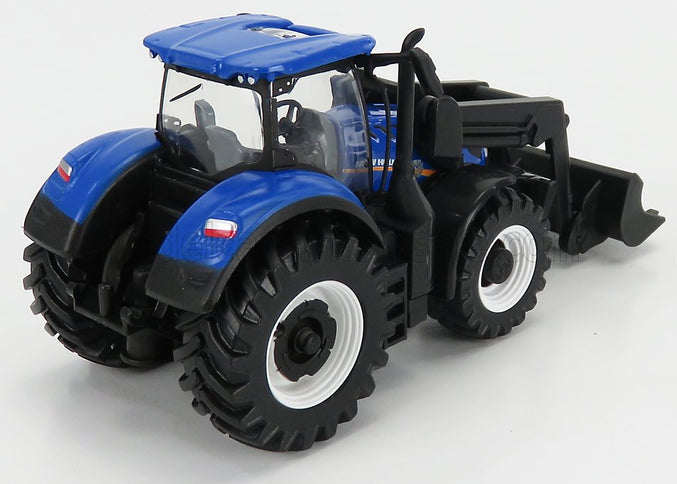 NEW HOLLAND | T7.315 TRACTOR WITH FRONT LOADER SCRAPER 2018 | BLUE