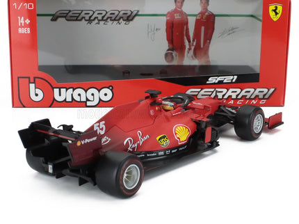 FERRARI | F1 SF21  TEAM SCUDERIA FERRARI MISSION WINNOW N 55 SEASON 2021 CARLOS SAINZ JR. | MATT RED