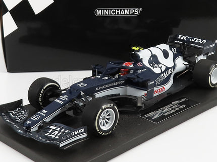 ALPHA TAURI | F1  AT02 HONDA RA620H TEAM ALPHA TAURI N 10 BAHRAIN GP 2021 PIERRE GASLY | WHITE BLUE