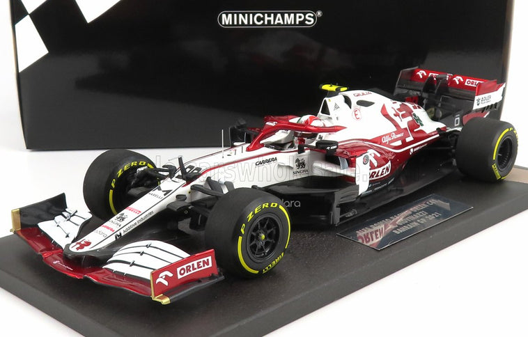 ALFA ROMEO | F1  C41 TEAM ORLEN RACING N 99 BAHRAIN GP 2021 ANTONIO GIOVINAZZI | WHITE RED MET