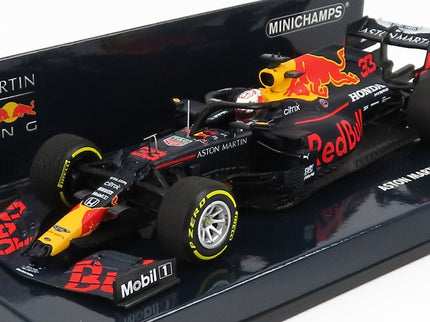 RED BULL | F1  RB16 HONDA TEAM ASTON MARTIN N 33 WINNER ABU DHABI GP 2020 MAX VERSTAPPEN | MATT BLUE RED YELLOW