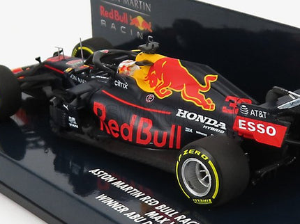 RED BULL | F1  RB16 HONDA TEAM ASTON MARTIN N 33 WINNER ABU DHABI GP 2020 MAX VERSTAPPEN | MATT BLUE RED YELLOW