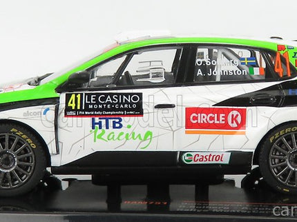 Volkswagen Polo Gti R5 N°41 Rally Montecarlo 2020 O.Solberg - A.Johnston 1:43 IXO Models biela čierna zelená