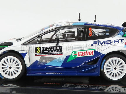 Ford Fiesta WRC Team M-Sport Ford Wrt N°3 8. Miesto Rally Montecarlo 2020 T.Suninen - J.Lehtinen 1:43 IXO Models 2 Tone modrá biela