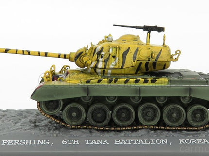 Tank M26 Pershing 6. Miesto Battalion Korea 1951 1:72 Solido vojenská maskovacia