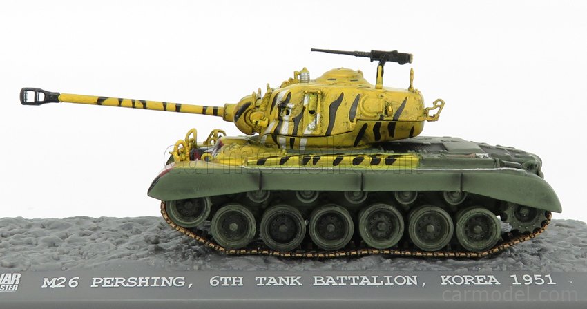 Tank M26 Pershing 6. Miesto Battalion Korea 1951 1:72 Solido vojenská maskovacia