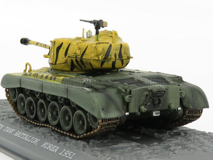 Tank M26 Pershing 6. Miesto Battalion Korea 1951 1:72 Solido vojenská maskovacia
