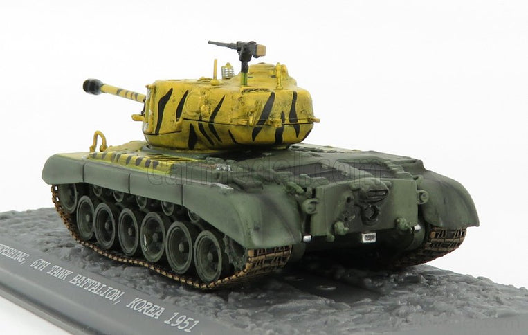 Tank M26 Pershing 6. Miesto Battalion Korea 1951 1:72 Solido vojenská maskovacia