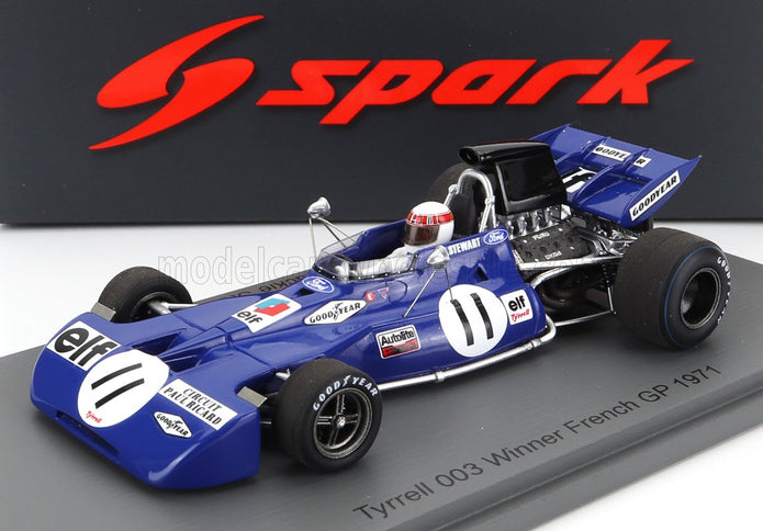 TYRRELL | F1  003 N 11 WINNER FRANCE GP 1971 J.STEWART | BLUE