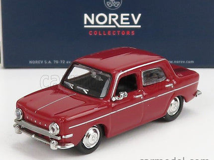 Simca 1000 Gls 1968 1:87 Norev červená