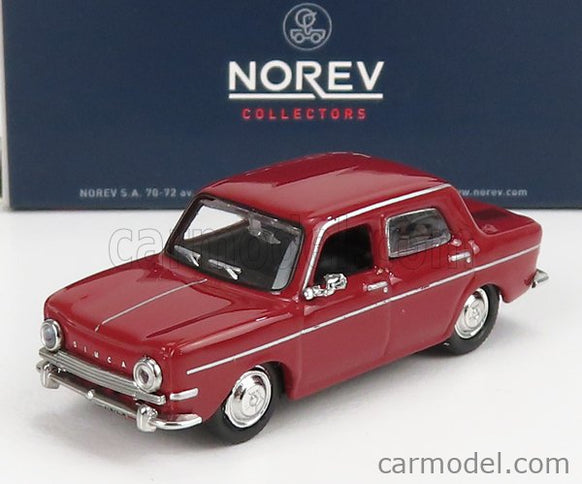 Simca 1000 Gls 1968 1:87 Norev červená