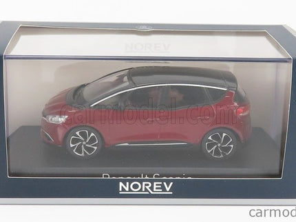 Renault Scenic 2016 1:43 Norev Dark červená čierna