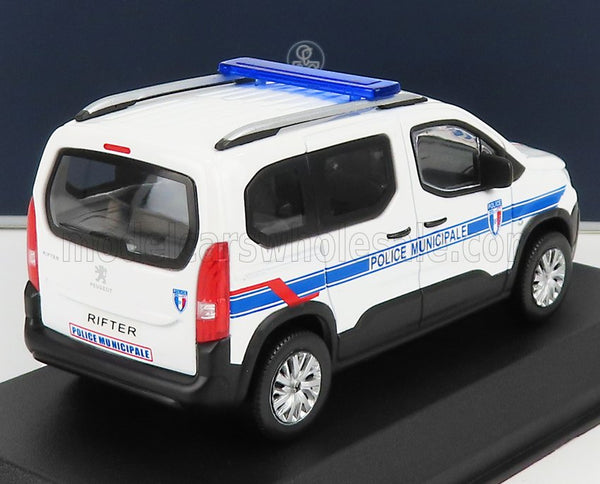 PEUGEOT | RIFTER POLICE MUNICIPALE 2019 | WHITE BLUE