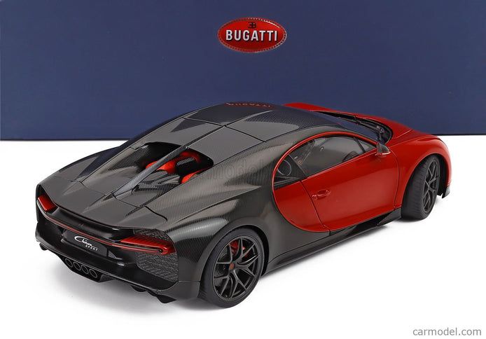 Bugatti Chiron Sport 2019 1:18 AUTOart Italian červená karbónová