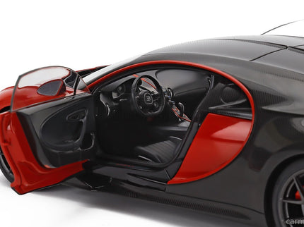 Bugatti Chiron Sport 2019 1:18 AUTOart Italian červená karbónová