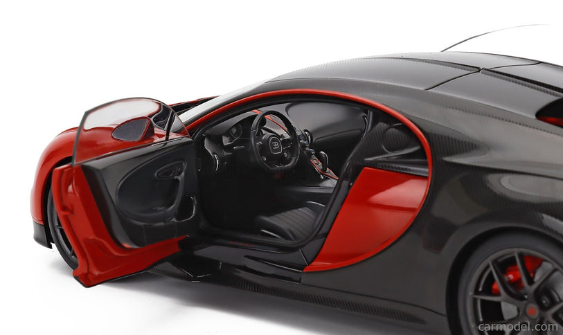Bugatti Chiron Sport 2019 1:18 AUTOart Italian červená karbónová
