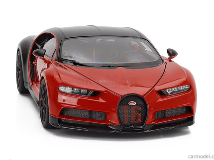 Bugatti Chiron Sport 2019 1:18 AUTOart Italian červená karbónová