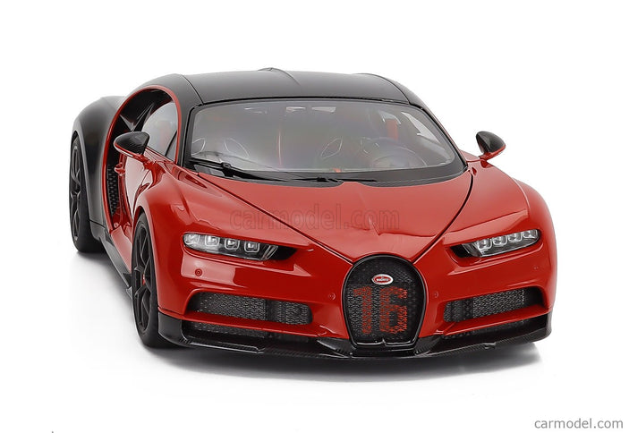 Bugatti Chiron Sport 2019 1:18 AUTOart Italian červená karbónová