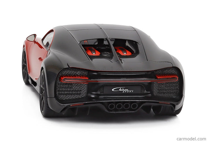Bugatti Chiron Sport 2019 1:18 AUTOart Italian červená karbónová