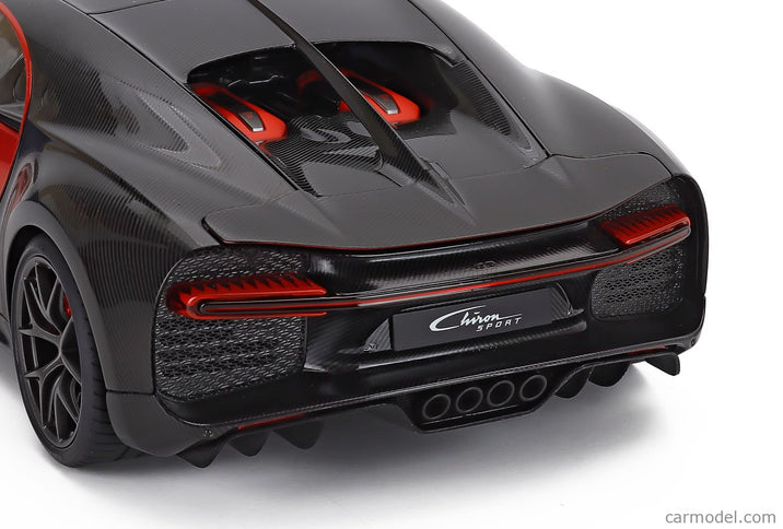 Bugatti Chiron Sport 2019 1:18 AUTOart Italian červená karbónová