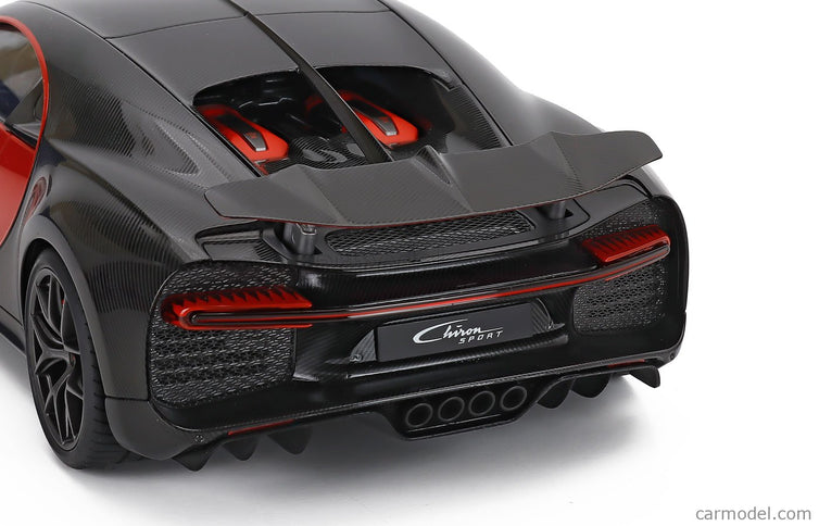 Bugatti Chiron Sport 2019 1:18 AUTOart Italian červená karbónová