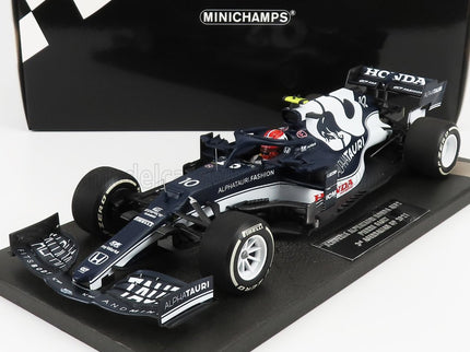 ALPHA TAURI | F1  AT02 HONDA RA620H TEAM ALPHA TAURI N 10 3rd AZERBAIJAN GP 2021 PIERRE GASLY | WHITE BLUE