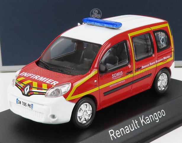 RENAULT | KANGOO INFIRMIER SSSM POMPIERS 2013 | RED WHITE YELLOW