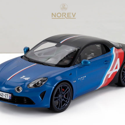 RENAULT | A110 ALPINE TRACKSIDE N 14 MONZA GP 2021 FERNANDO ALONSO | BLUE BLACK