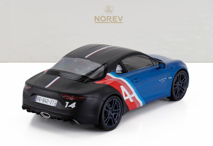 RENAULT | A110 ALPINE TRACKSIDE N 14 MONZA GP 2021 FERNANDO ALONSO | BLUE BLACK