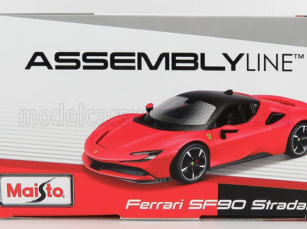 FERRARI | SF90 HYBRID STRADALE 2019 | RED BLACK