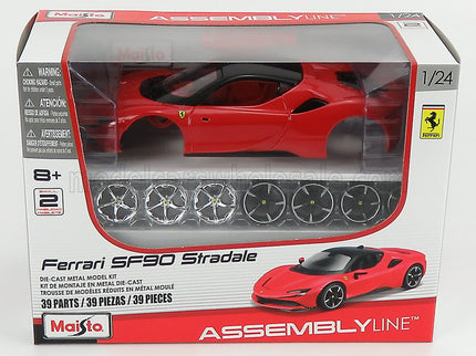 FERRARI | SF90 HYBRID STRADALE 2019 | RED BLACK
