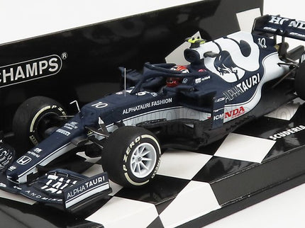 ALPHA TAURI | F1  AT02 HONDA RA620H TEAM ALPHA TAURI N 10 3rd AZERBAIJAN GP 2021 PIERRE GASLY | WHITE BLUE