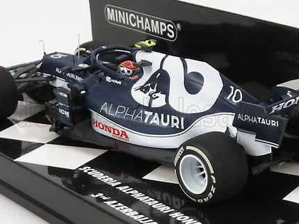 ALPHA TAURI | F1  AT02 HONDA RA620H TEAM ALPHA TAURI N 10 3rd AZERBAIJAN GP 2021 PIERRE GASLY | WHITE BLUE