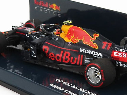 RED BULL | F1  RB16B HONDA RA620H TEAM RED BULL RACING N 11 WINNER AZERBAIJAN GP 2021 SERGIO PEREZ | MATT BLUE YELLOW RED