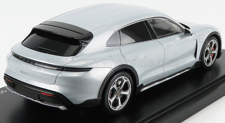 PORSCHE | TAYCAN 4S CROSS TURISMO 2021 - CON VETRINA - WITH SHOWCASE | ICE GREY