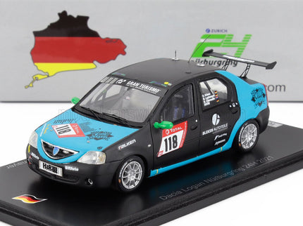 DACIA | LOGAN TEAM SWIFTWING.DE N 118 24h NURBURGRING 2021 O.KRIESE - M.LACHMAYER - M.CHAROUDIN | BLACK BLUE
