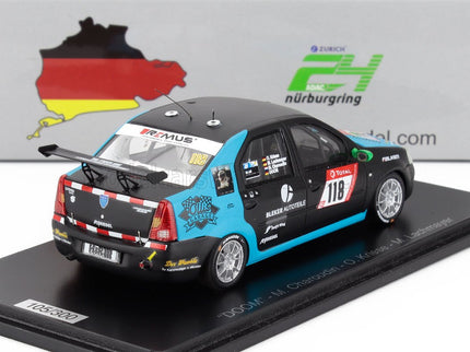 DACIA | LOGAN TEAM SWIFTWING.DE N 118 24h NURBURGRING 2021 O.KRIESE - M.LACHMAYER - M.CHAROUDIN | BLACK BLUE
